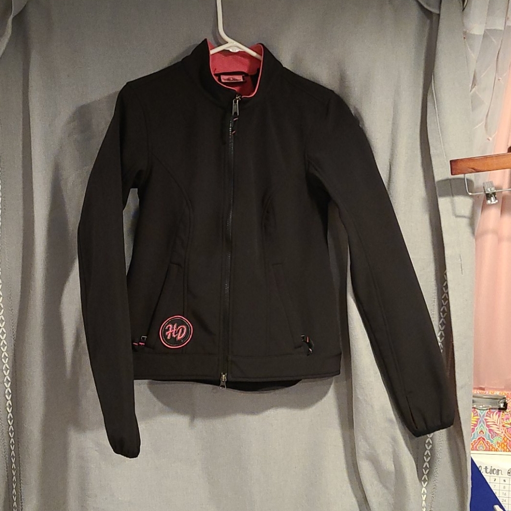 Harley Davidson Pink Label Soft Shell Jacket Sz S
